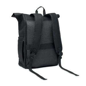 Zaino Rolltop per laptop 600D - personalizzabile con logo