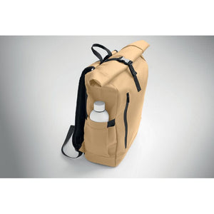 Zaino Rolltop per laptop 600D - personalizzabile con logo