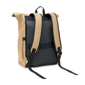 Zaino Rolltop per laptop 600D - personalizzabile con logo