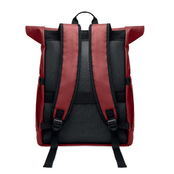 Zaino Rolltop per laptop 600D - personalizzabile con logo
