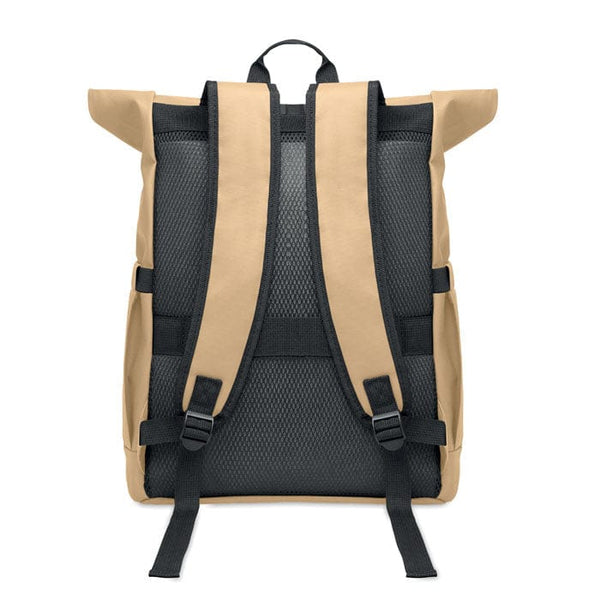 Zaino Rolltop per laptop 600D - personalizzabile con logo