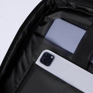Zaino Sarek nero - personalizzabile con logo