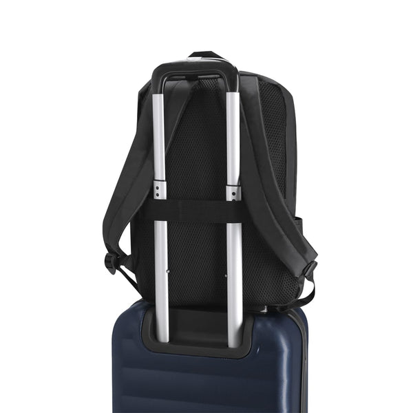 Zaino Sarek nero - personalizzabile con logo