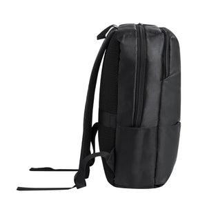 Zaino Sarek nero - personalizzabile con logo