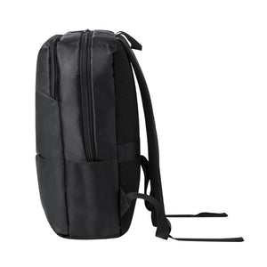 Zaino Sarek nero - personalizzabile con logo