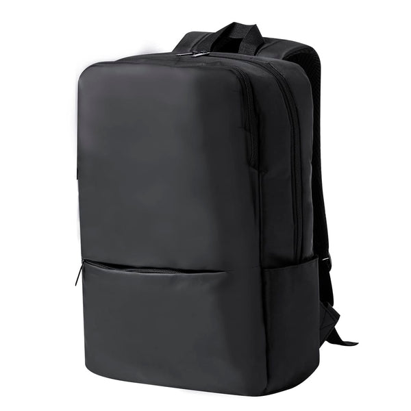 Zaino Sarek nero - personalizzabile con logo