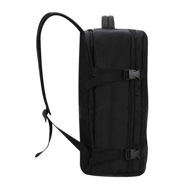 Zaino Sottovuoto Tempest nero - personalizzabile con logo