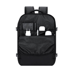 Zaino Sottovuoto Tempest nero - personalizzabile con logo