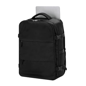 Zaino Sottovuoto Tempest nero - personalizzabile con logo
