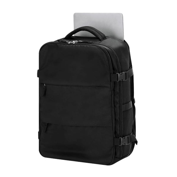 Zaino Sottovuoto Tempest nero - personalizzabile con logo