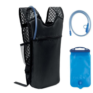 Zaino sportivo 420D PU Nero - personalizzabile con logo