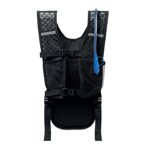 Zaino sportivo 420D PU Nero - personalizzabile con logo