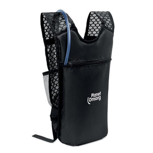 Zaino sportivo 420D PU Nero - personalizzabile con logo