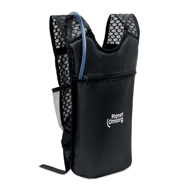 Zaino sportivo 420D PU Nero - personalizzabile con logo
