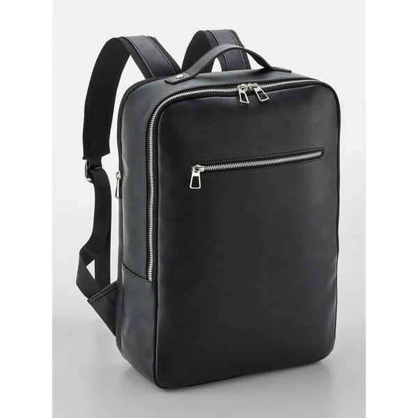 Zaino Tailored Luxe nero - personalizzabile con logo