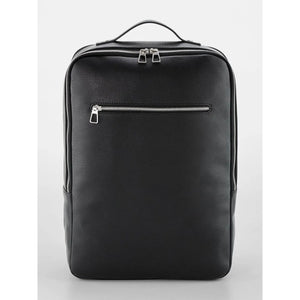 Zaino Tailored Luxe nero - personalizzabile con logo