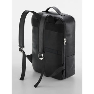 Zaino Tailored Luxe nero - personalizzabile con logo