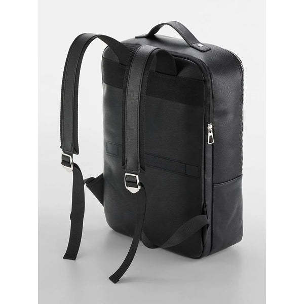 Zaino Tailored Luxe nero - personalizzabile con logo