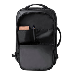 Zaino Tanen nero - personalizzabile con logo