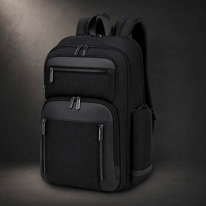 Zaino Taren nero - personalizzabile con logo
