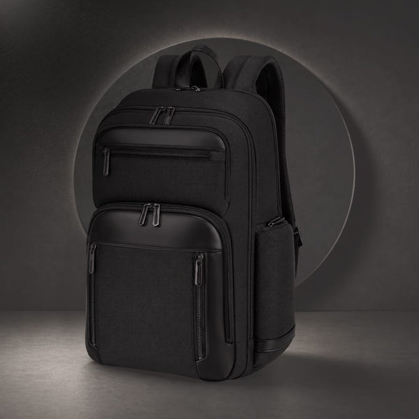 Zaino Taren nero - personalizzabile con logo