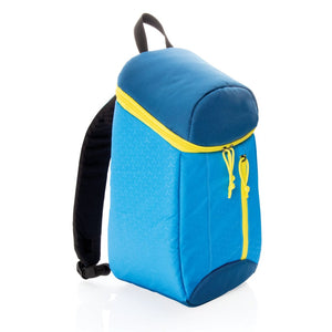 Zaino termico da escursione 10L blu - personalizzabile con logo