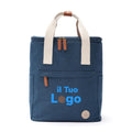 Zaino termico da escursione in RPET VINGA Sortino blu - personalizzabile con logo