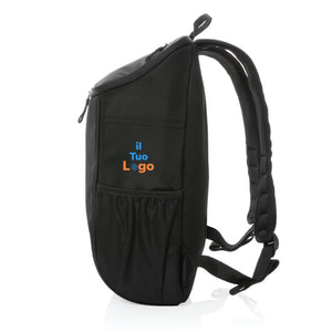 Zaino termico deluxe 1200D Swiss Peak AWARE™ nero - personalizzabile con logo