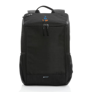 Zaino termico deluxe 1200D Swiss Peak AWARE™ nero - personalizzabile con logo