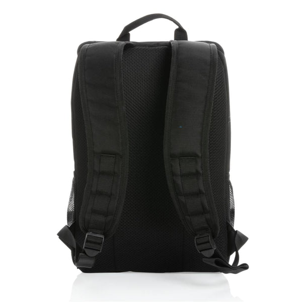 Zaino termico deluxe 1200D Swiss Peak AWARE™ nero - personalizzabile con logo