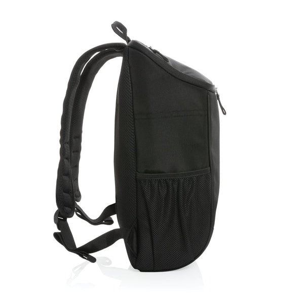 Zaino termico deluxe 1200D Swiss Peak AWARE™ nero - personalizzabile con logo