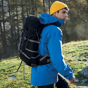 Zaino Trekking 30 Litri nero / UNICA - personalizzabile con logo