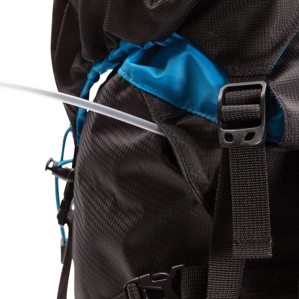 Zaino trekking ribstop Explorer 40L nero - personalizzabile con logo