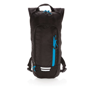 Zaino trekking ribstop Explorer 7L nero - personalizzabile con logo