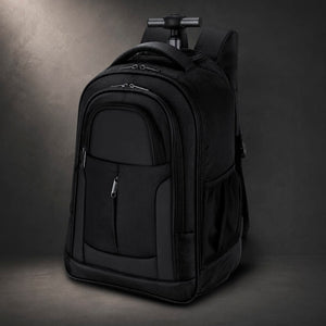 Zaino Trolley Mirel nero - personalizzabile con logo