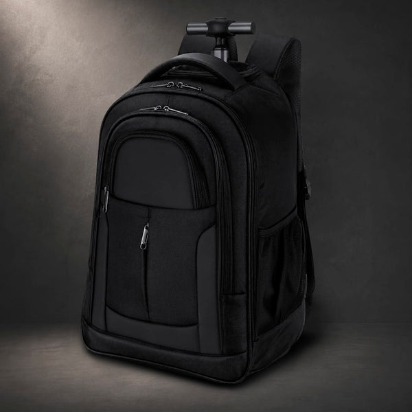 Zaino Trolley Mirel nero - personalizzabile con logo