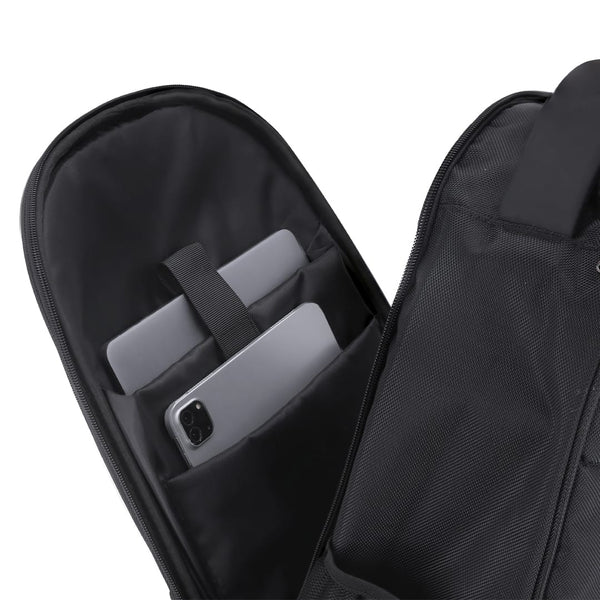 Zaino Trolley Mirel nero - personalizzabile con logo