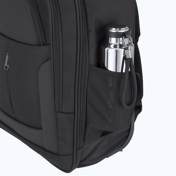 Zaino Trolley Mirel nero - personalizzabile con logo