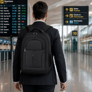 Zaino Trolley Mirel nero - personalizzabile con logo