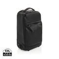 Zaino trolley Swiss Peak OSLO RCS nero - personalizzabile con logo
