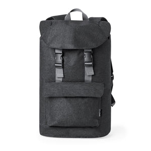 Zaino Turmon nero - personalizzabile con logo