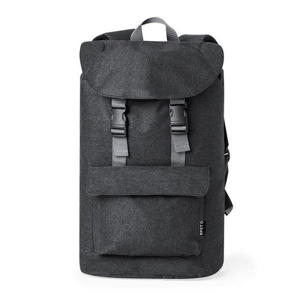 Zaino Turmon nero - personalizzabile con logo