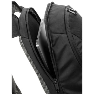 Zaino Vessel Slimline Laptop nero - personalizzabile con logo
