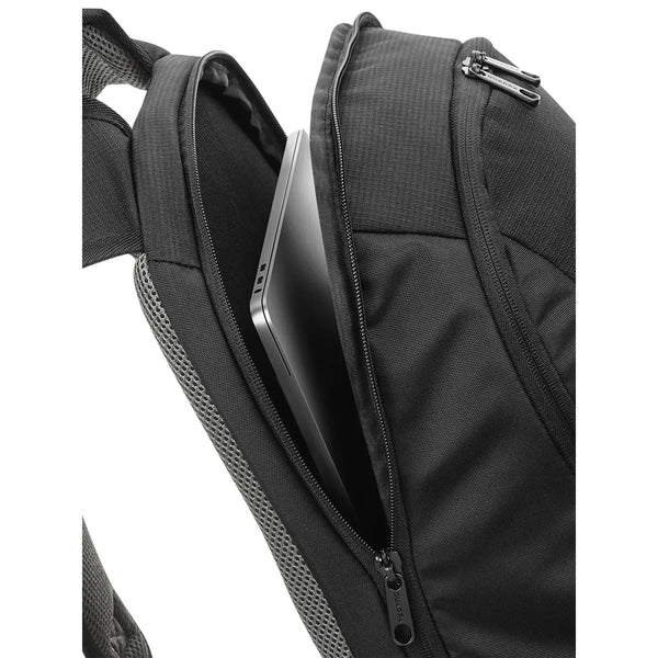 Zaino Vessel Slimline Laptop nero - personalizzabile con logo