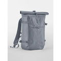 Zaino Waterproof Roll-Top blu - personalizzabile con logo
