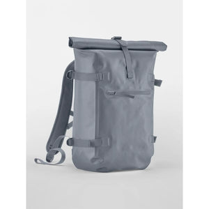 Zaino Waterproof Roll-Top blu - personalizzabile con logo