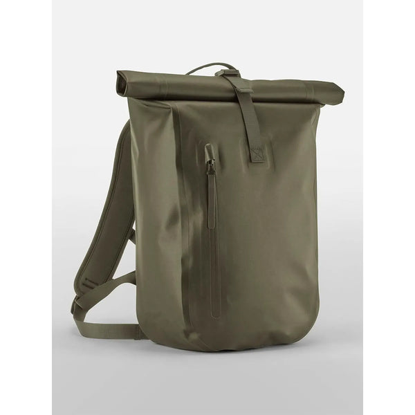 Zaino Waterproof Roll-Top Lite beige - personalizzabile con logo