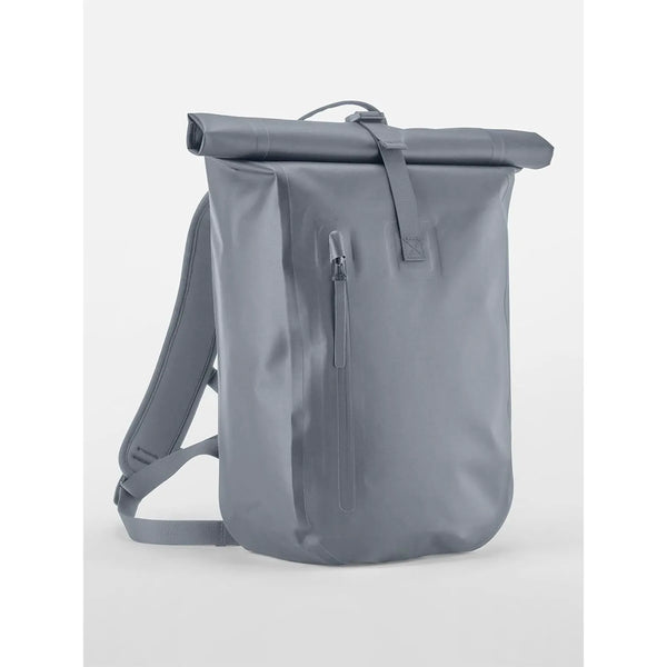 Zaino Waterproof Roll-Top Lite blu - personalizzabile con logo