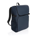 Zaino weekend deluxe Pascal in RPET AWARE™ blu navy - personalizzabile con logo