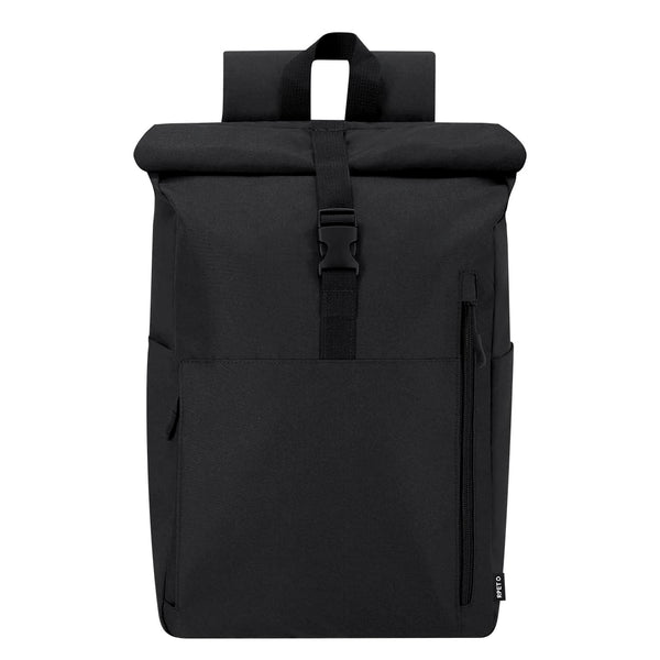 Zaino Wendell nero - personalizzabile con logo